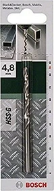 Bosch DIY HSS-G Spiralbohrer, 4.8x52x86mm, 1 Stück