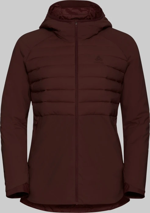 Odlo Ascent S-Thermic Mid Funktionsjacke fudge (Damen)