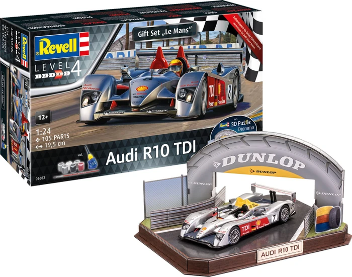 Revell Geschenkset Audi R10 TDI LeMans + 3D Puzzle