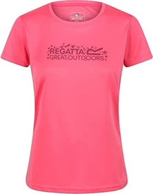 Regatta Fingal VI Funktionsshirt kurzarm rosa (Damen)