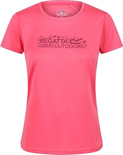 Regatta Fingal VI Funktionsshirt kurzarm rosa (Damen)