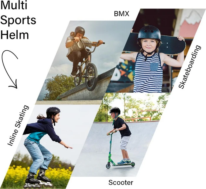 Fischer BMX Plus Splash Kinderhelm