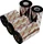 GoDEX GRS 945 Harz Thermotransferband schwarz, 110mm, 74m, 15 Stück (945.110.074.4.05)