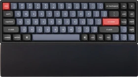 Keychron PR49 Silicone Palm Rest für Keychron K14, K14 Pro, Handballenauflage (Tastatur), schwarz