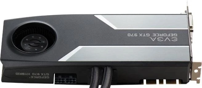 EVGA GeForce GTX 970 Hybrid, 4GB GDDR5, 2x DVI, HDMI, DP