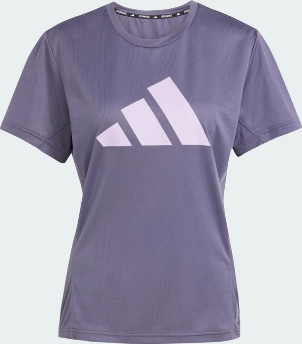 adidas Run It Laufshirt kurzarm preloved violet (Damen)