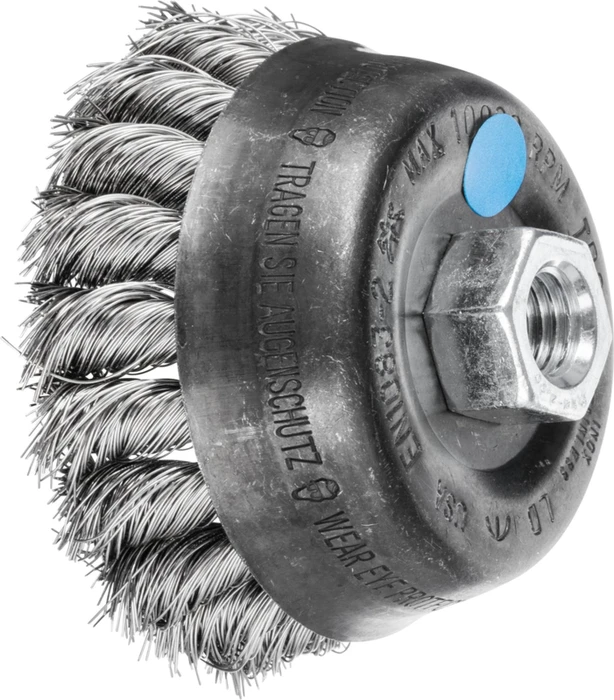 Pferd POS TBG 80/M14 INOX 0.35 Topfbürste gezopft, 80mm, 1 Stück