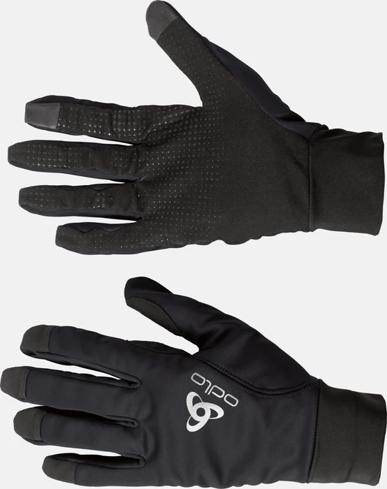 Odlo Zeroweight Warm Fahrradhandschuhe schwarz
