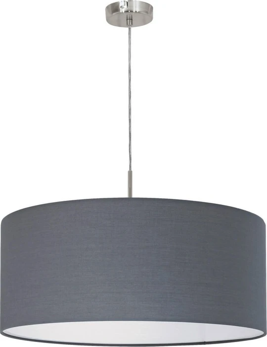 Eglo Pasteri 53cm Pendelleuchte/Schirmleuchte grau