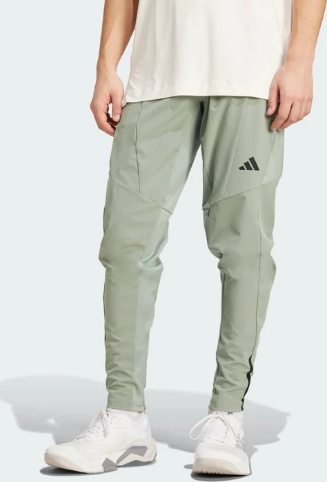 adidas Designed for Training Hybrid Trainingshose lang silver green (Herren)