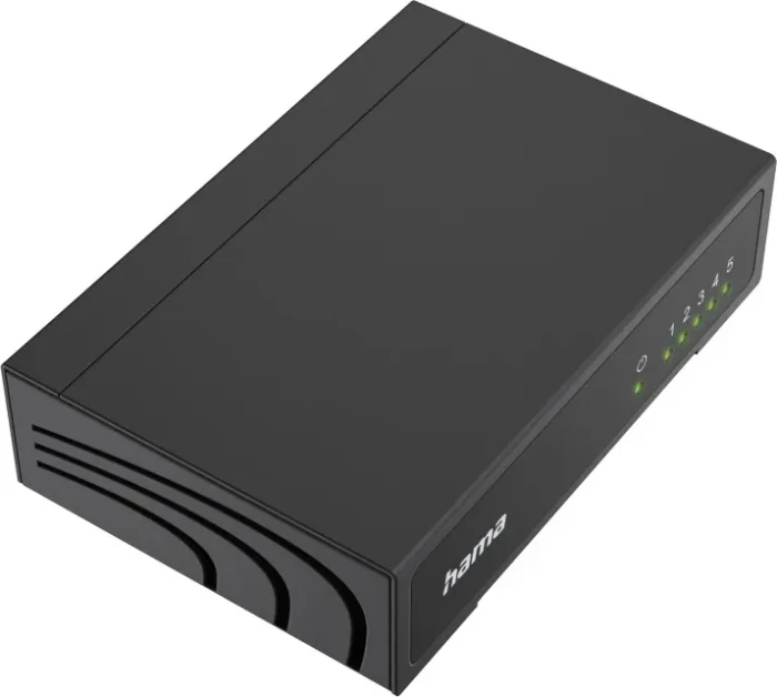 Hama Desktop Gigabit Switch, 5x RJ-45