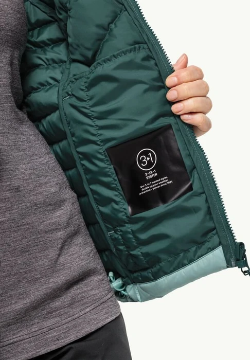 Jack Wolfskin Tundra Down Funktionsjacke sea foam (Damen)