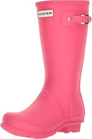 Hunter Boots Original Big Kids Wellington bright pink (Junior)