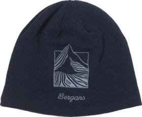 Bergans Rabot Fleece Lined Wool Beanie navy blue (Damen)