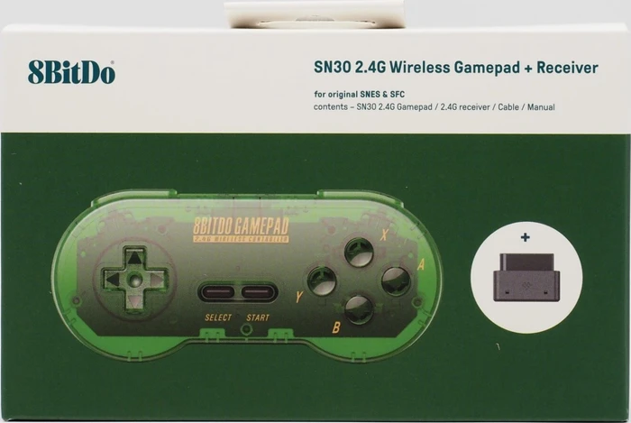 8BitDo SN30 Gamepad (SNES)