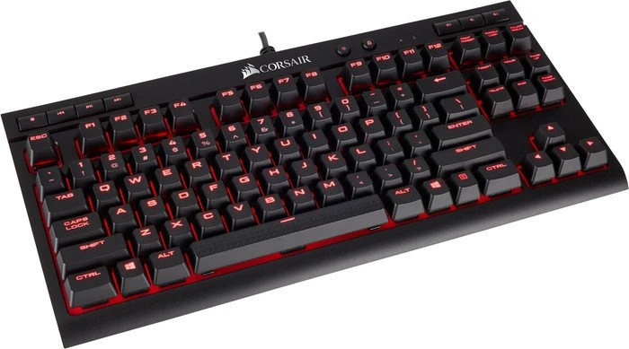 Corsair Gaming K63, LEDs rot, MX RED, USB, ES