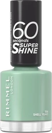 Rimmel 60 Seconds Super Shine Nagellack 154 Shell Yeah, 8ml