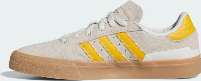 adidas Busenitz Vulc II crystal white/preloved yellow/gold metallic