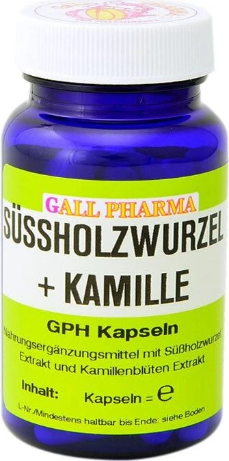 Süssholzwurzel + Kamille 350mg GPH Kapseln, 120 Stück