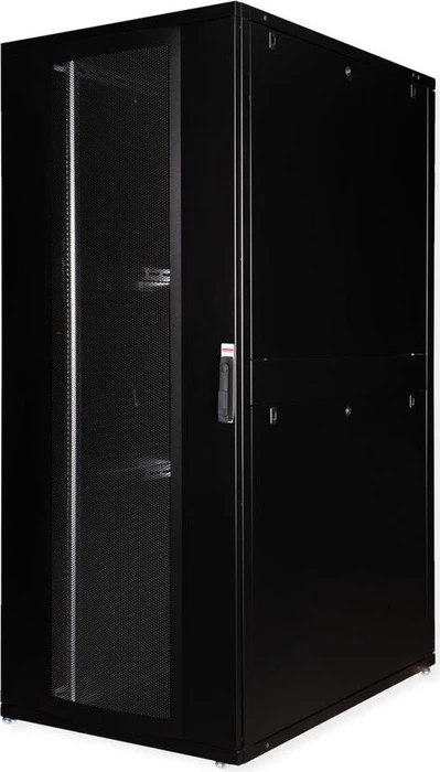 Roline / Secomp Pro Serie 19" Serverschrank 42HE, montiert, Gitternetztür, IP20, RAL 9005, 1200mm tief