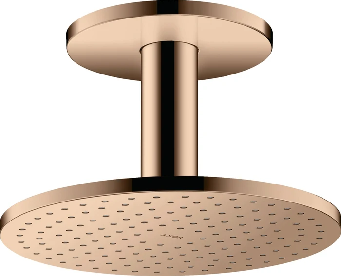 Hansgrohe Axor ShowerSolutions Kopfbrause 250 2jet mit Deckenanschluss polished red gold