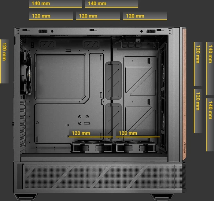 Antec P30 Air, Glasfenster