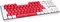 Gamiac TKL90G Gaming Keyboard, weiß/rot, LEDs RGB, Kailh BLUE, USB, DE Vorschaubild