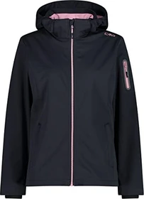 CMP Zip Hood Softshell Funktionsjacke antracite/fard (Damen)