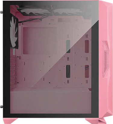 Antec NX800 pink, Glasfenster