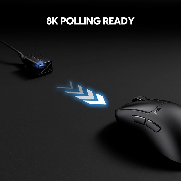 Pulsar Gaming Gears Xlite CL CrazyLight Medium Wireless schwarz, USB