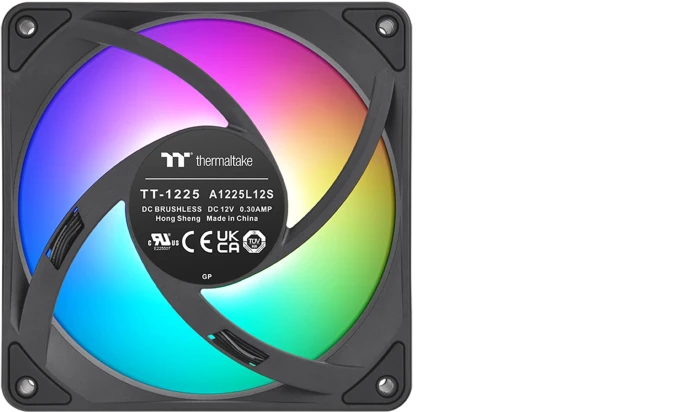 Thermaltake CT140 EX ARGB Sync Reverse Black, schwarz, 140mm, 3er-Pack