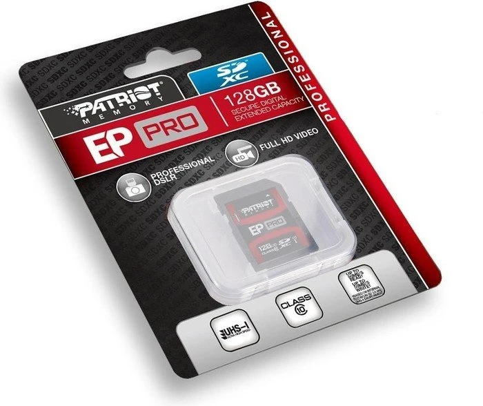 Patriot EP Pro R90/W50 128GB, UHS-I, Class 10