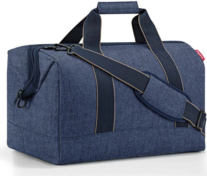 Reisenthel Allrounder L herringbone dark blue