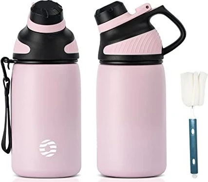 FJbottle Magnetische Isolierflasche 400ml rosa
