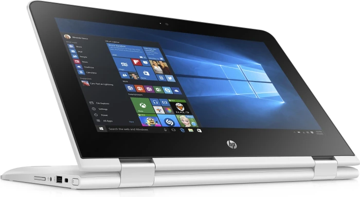 HP Stream x360 11-aa002ng, Snow White, Celeron N3060, 4GB RAM, 32GB Flash, DE