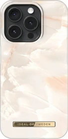 iDeal of Sweden Fashion Case für Apple iPhone 15 Pro Rose Pearl Marble