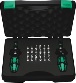 Wera Kraftform Serie 7400 7440/41/42 Drehmoment Bitset inkl. Werkzeugbox
