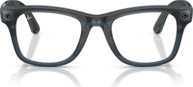 Ray-Ban Meta Wayfarer Gen 3 50mm matte transparent ocean blue/clear-grey transitions