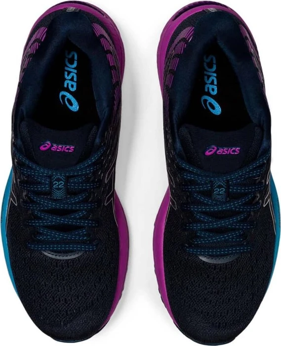 Asics Gel-Cumulus 22 french blue/black (Damen)