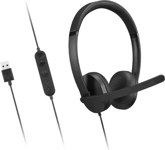 Lenovo USB-A Wired Stereo Headset Gen 2