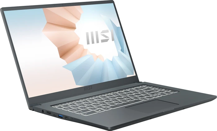 MSI Modern 15 A11M-893, Carbon Gray, Core i5-1155G7, 16GB RAM, 512GB SSD, DE