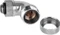 Thermaltake Pacific Rohranschluss für PETG Rohre 90° G1/4" auf 16mm, chrome Vorschaubild