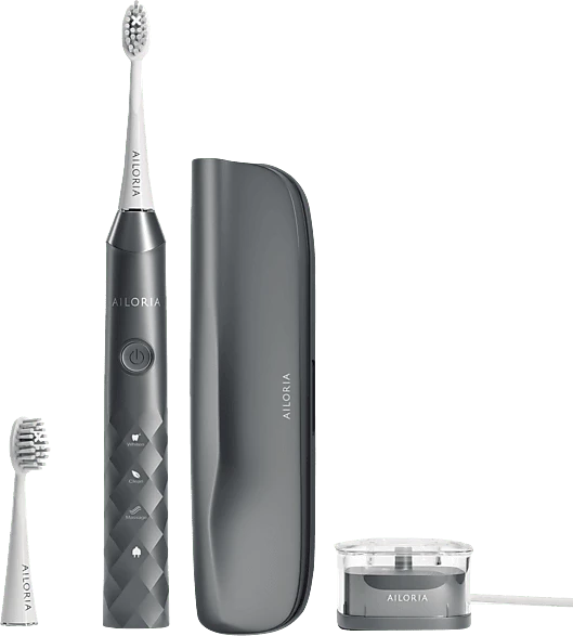 Ailoria Shine Bright grau + 2 Aufsteckbürsten