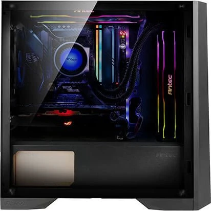 Antec Dark League Dark Phantom DP301M, Glasfenster