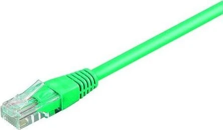 goobay Patchkabel, Cat5e, U/UTP, RJ-45/RJ-45, 20m, grün