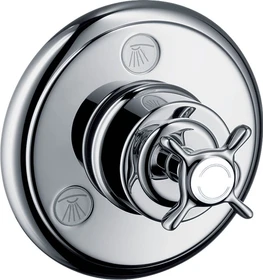 Hansgrohe Axor Montreux Ab- und Umstellventil Trio/Quattro chrom