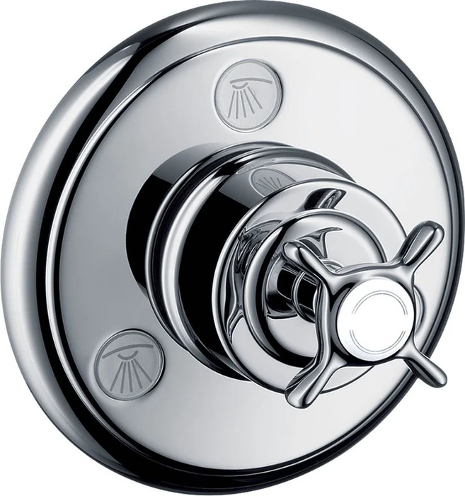 Hansgrohe Axor Montreux Ab- und Umstellventil Trio/Quattro chrom