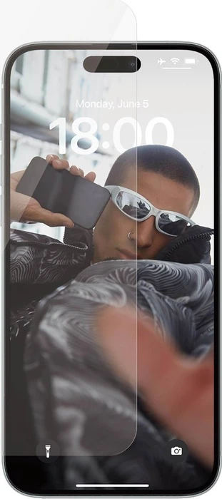 PanzerGlass Safe Screen Protector Ultra-Wide Fit für Apple iPhone 15 Plus