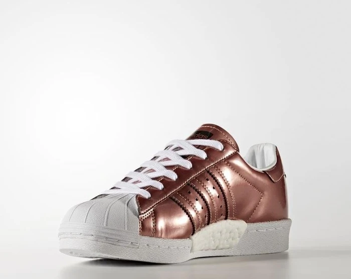 adidas Superstar Boost copper metallic/white (Damen)