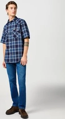 Wrangler Larston Medium Stretch Jeans dandelion summer (Herren)